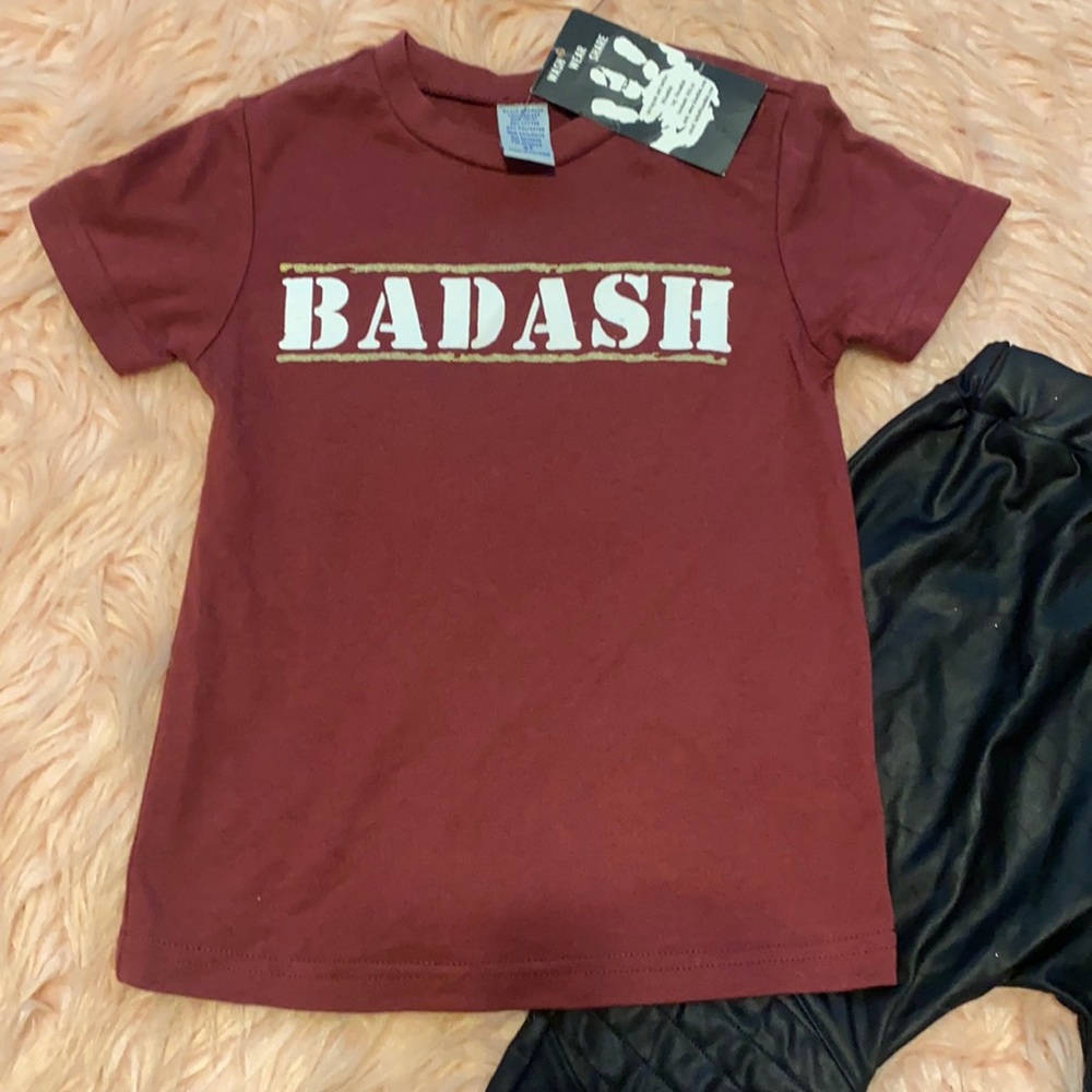 NWT 3T Hi and Loh Badash Tee
